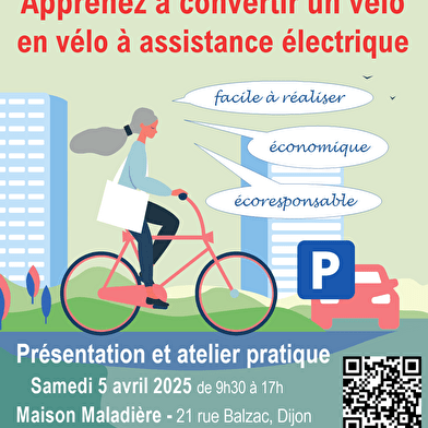 Atelier « Apprendre à convertir un vélo en vélo à assistance électrique »