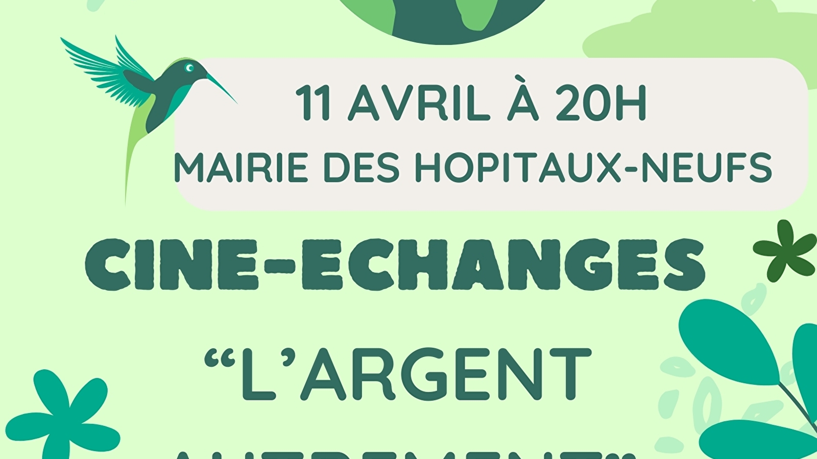 Ciné-débat 'L'argent Autrement'